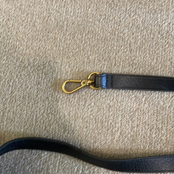 Madewell The Small Transport Crossbody Black Leather - Picture 8 of 9